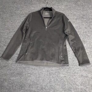 Nike Golf 1/4 Zip Sweatshirt Therma Fit Womens Large Charcoal Grey Pullover Fall